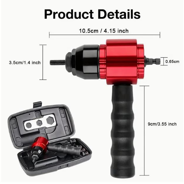 Heavy-Duty Rivet Nut Tool Kit - Industrial Strength - Little Tokyo SA
