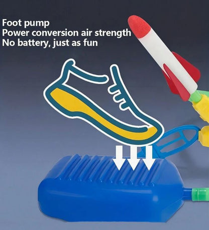Pedal Rocket Launch Toy - Little Tokyo SA