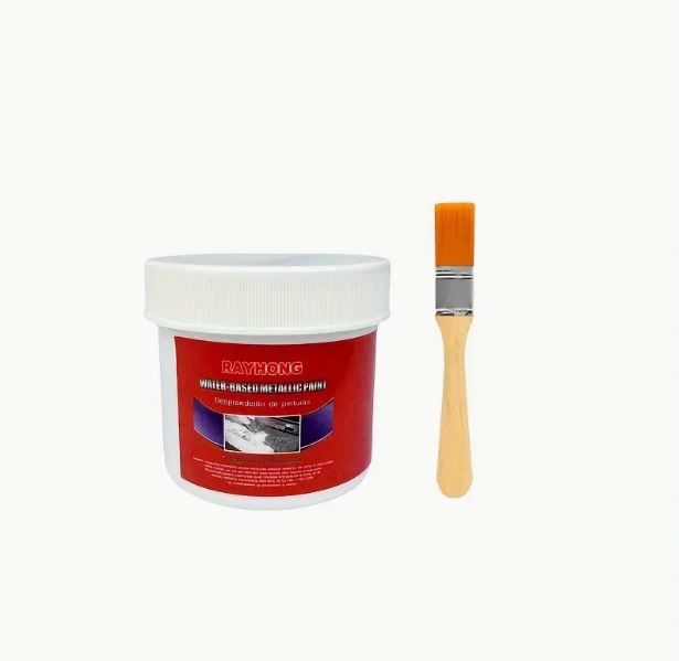 Rustproof Paint Easy-Apply Metallic Paint - Water-Based, Rust-Proofing & Iron Rust Remover for Maintenance