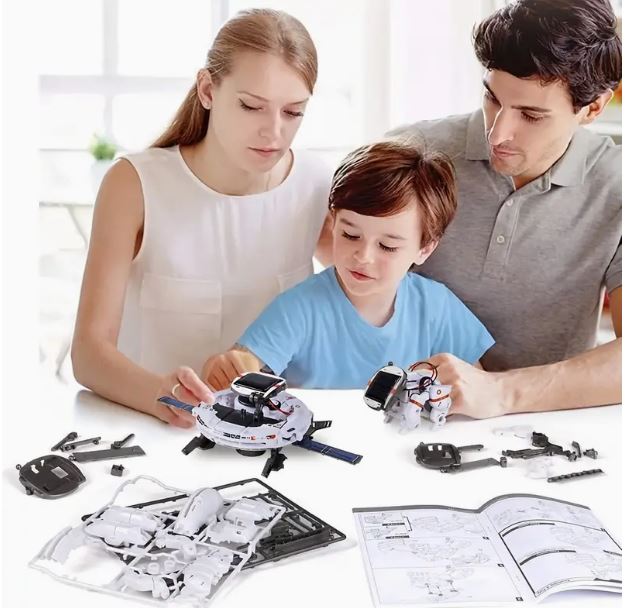 6-in-1 STEM Solar Robot Kit for Kids - Little Tokyo SA