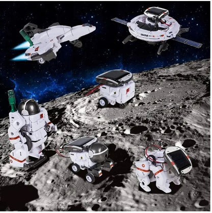 6-in-1 STEM Solar Robot Kit for Kids - Little Tokyo SA