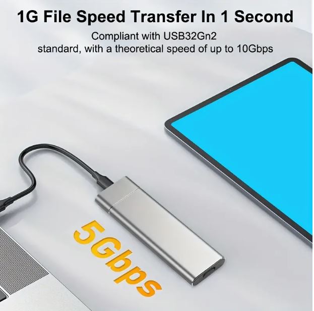M.2 NGFF Mini Mobile Solid State Hard Drive Enclosure. - Little Tokyo SA