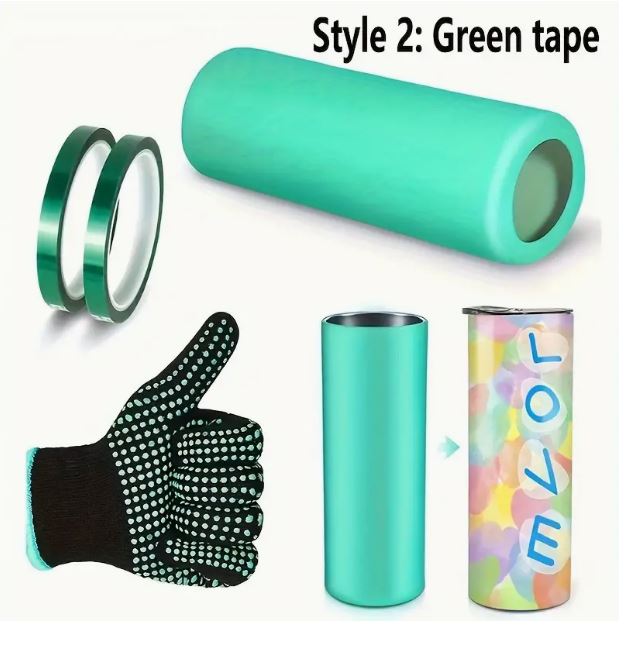 Sublimation Kit 1set Of Thermal Sublimation Silicone Sleeve