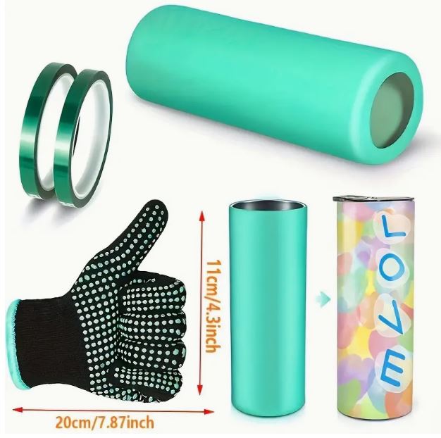 Sublimation Kit 1set Of Thermal Sublimation Silicone Sleeve