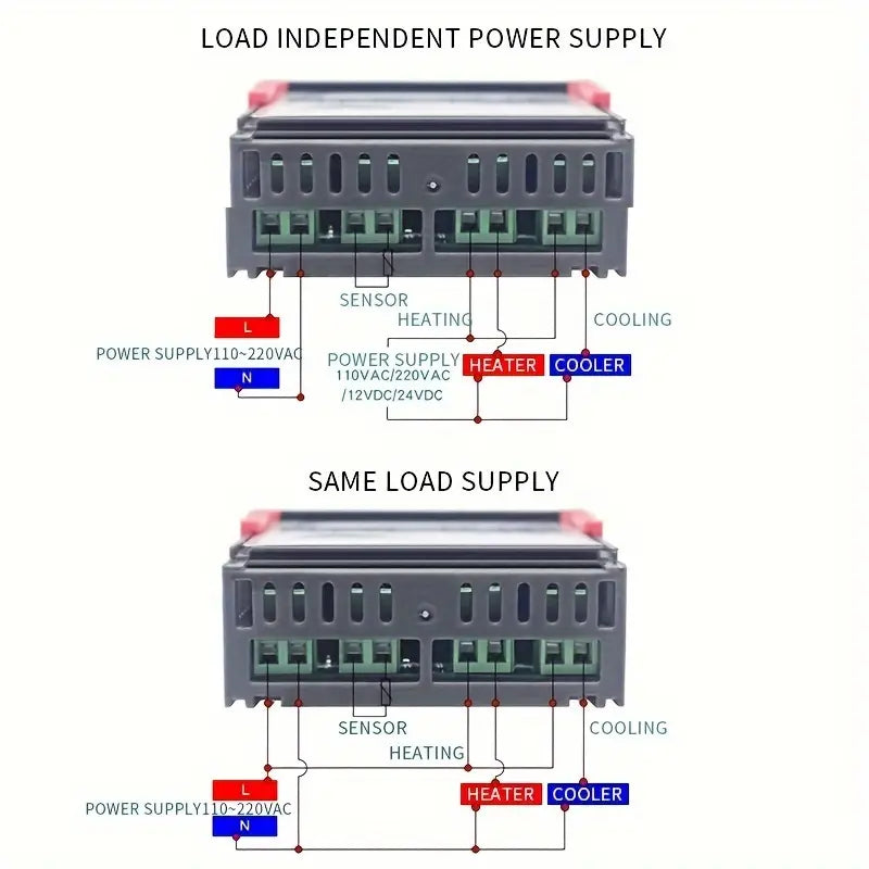Accurate STC-1000 12v DC LED Digital Thermostat Controller - Little Tokyo SA