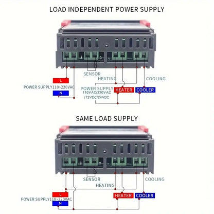 Accurate STC-1000 12v DC LED Digital Thermostat Controller - Little Tokyo SA