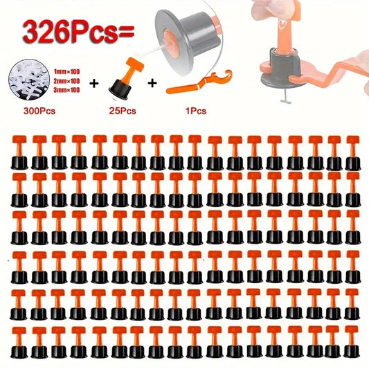 326pcs (300+25+1pcs) Tile Leveling System - Little Tokyo SA