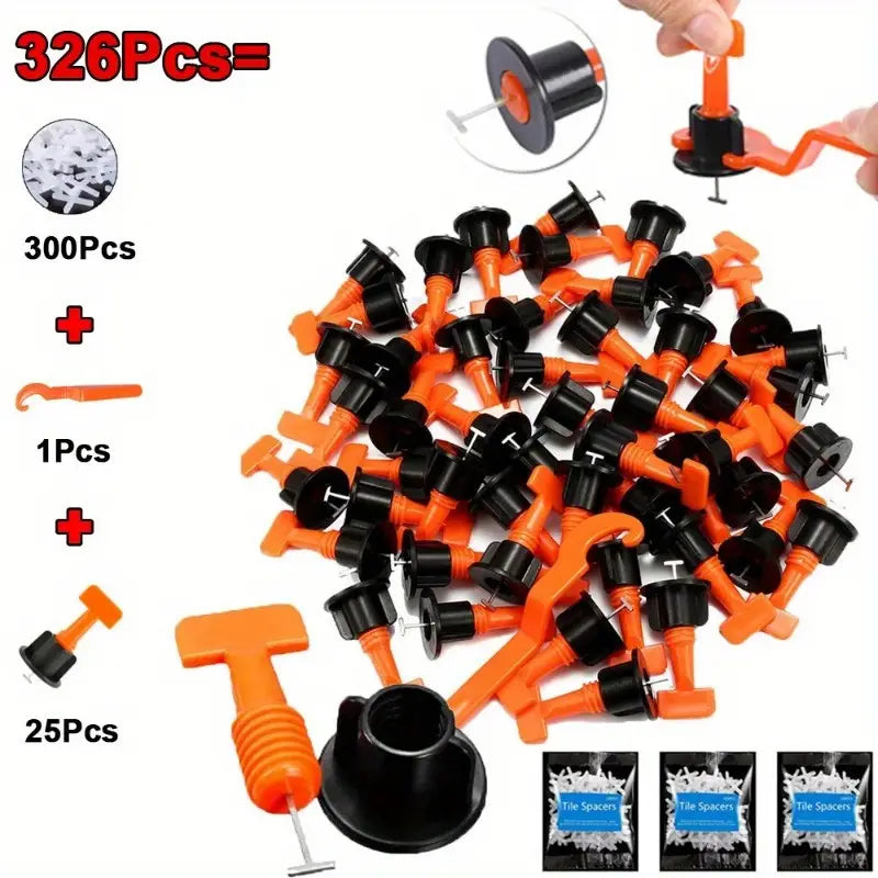 326pcs (300+25+1pcs) Tile Leveling System - Little Tokyo SA