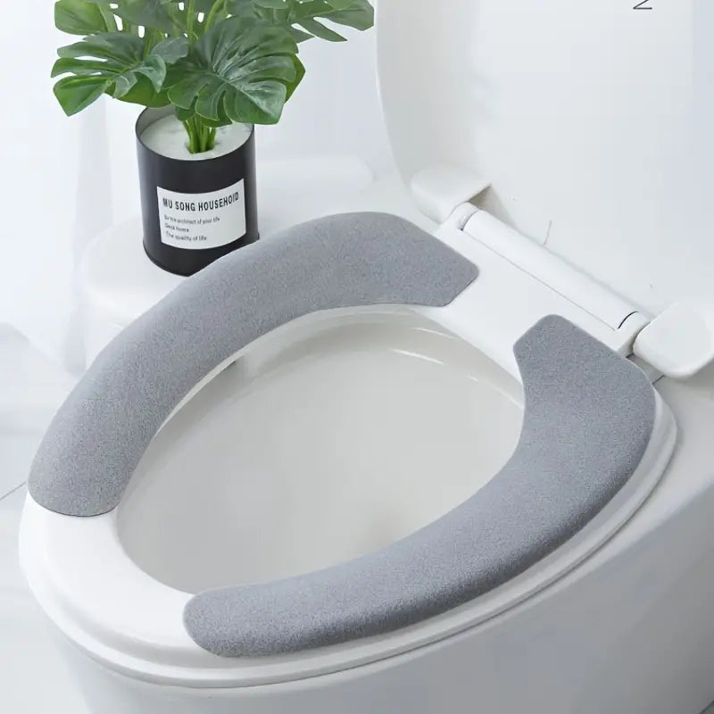 1pc Waterproof Toilet Seat Thermal Insulator - Little Tokyo SA