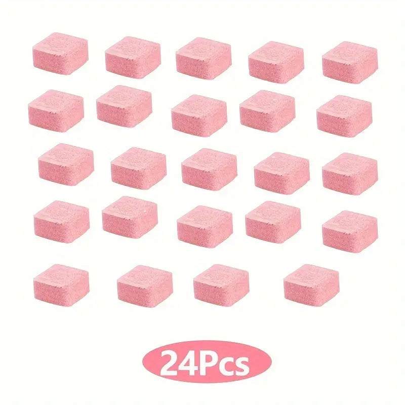 24 Pack Effervescent Toilet Bowl Cleaner Tablets - Little Tokyo SA