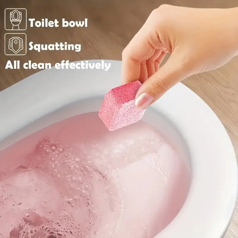 24 Pack Effervescent Toilet Bowl Cleaner Tablets - Little Tokyo SA