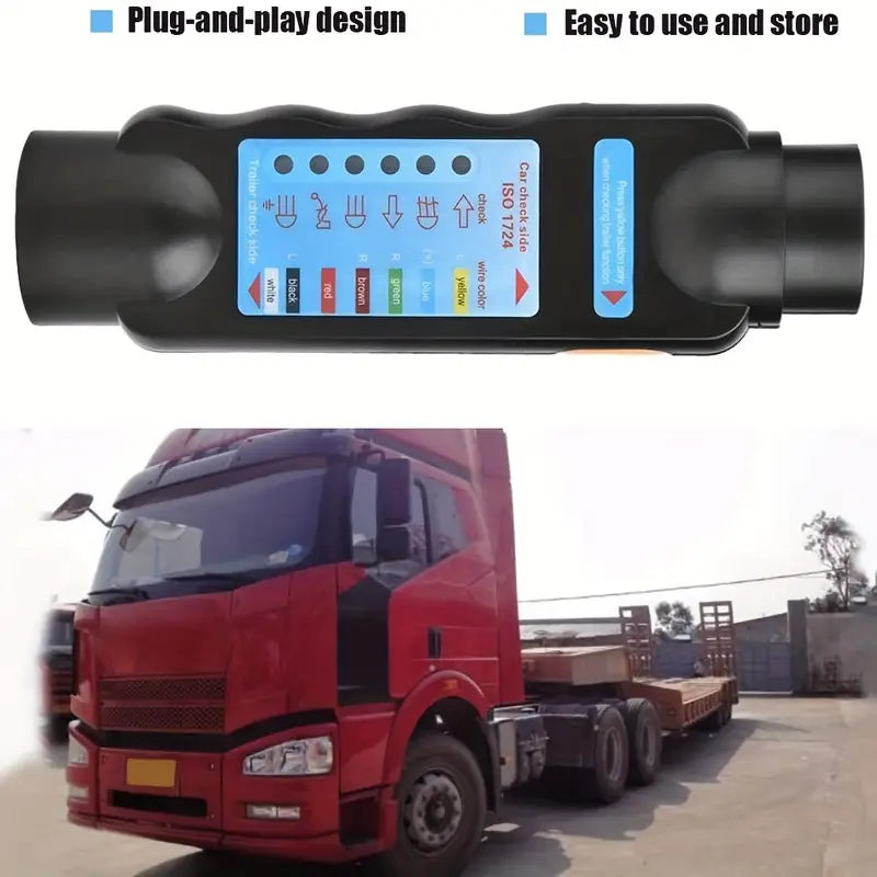 12V 7-Pin Trailer Tester Plug - Little Tokyo SA