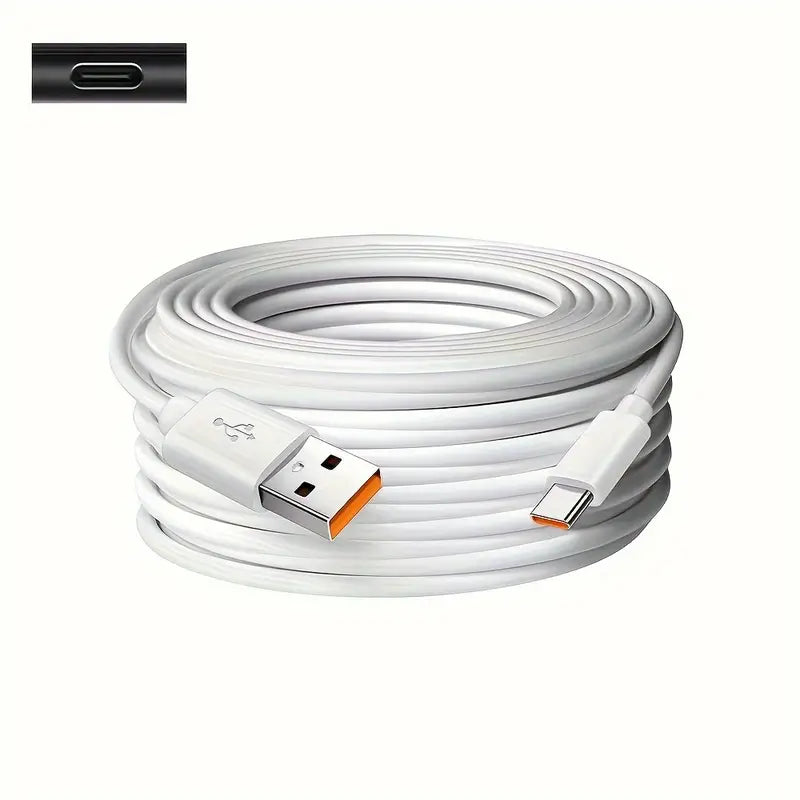 10M Type C Extension Cable, Fast Charging Cable - Little Tokyo SA