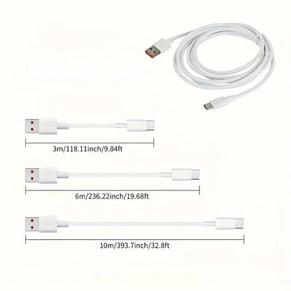 10M Type C Extension Cable, Fast Charging Cable - Little Tokyo SA