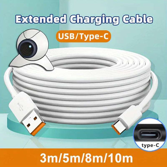 10meter TYPE-C Extended Mobile Phone or Device Charging Cable