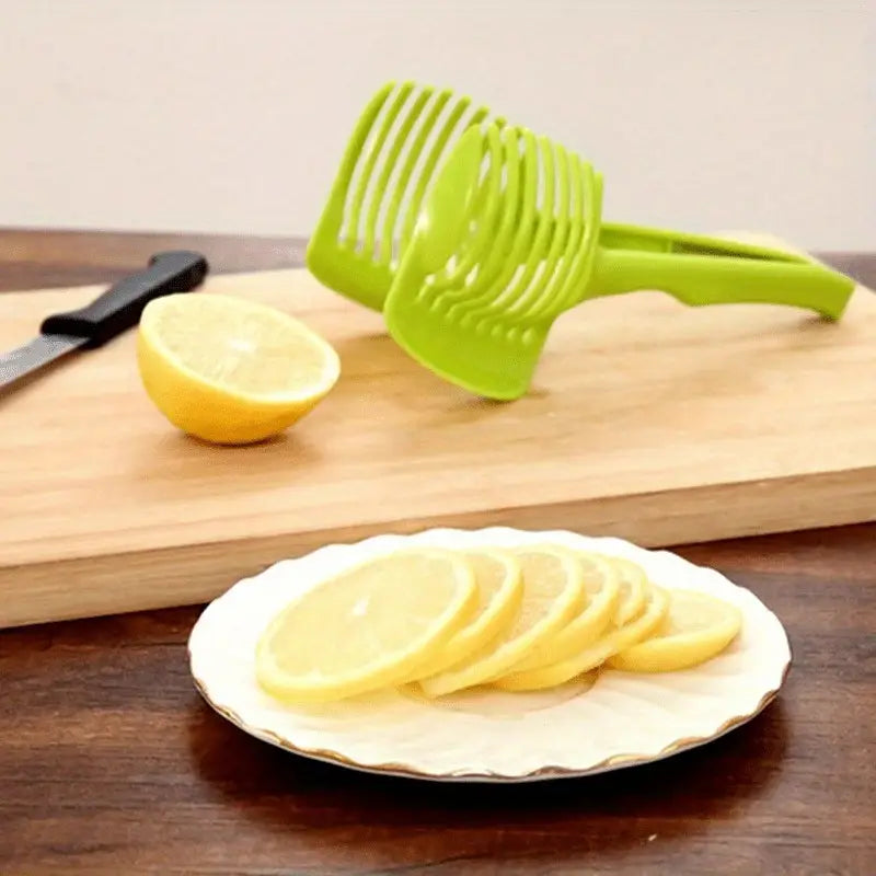 1pc Vegetable Lemon Tomato and Potato Round Slicer - Little Tokyo SA