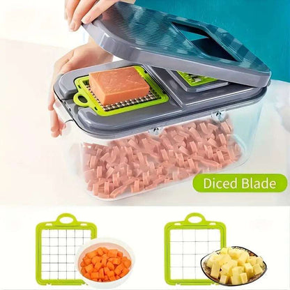 16Pc Combination Kitchen Vegetable Processing Kit