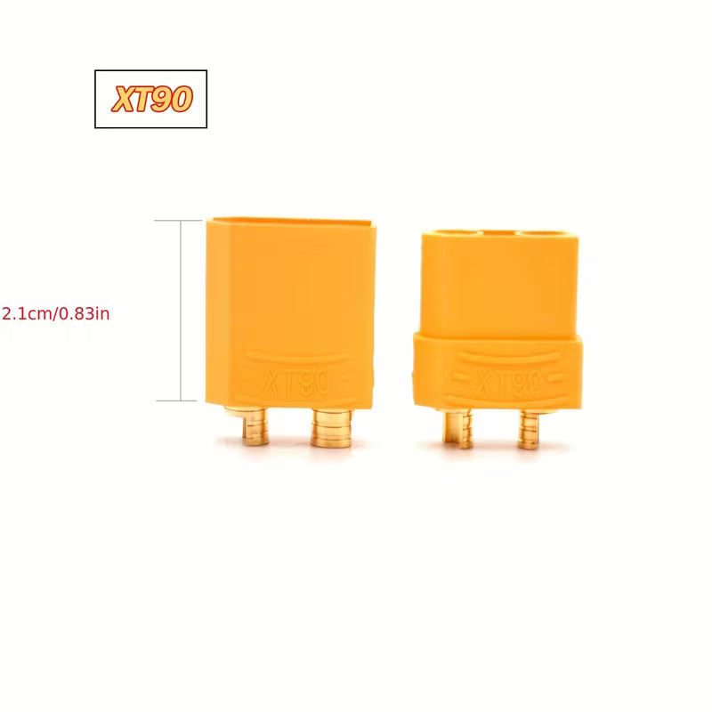 5 Pairs of XT90 Bullet Connectors