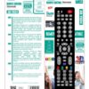 Aerbes AB-YK04 TV Remote Control Compatible With Panasonic And Most TVs